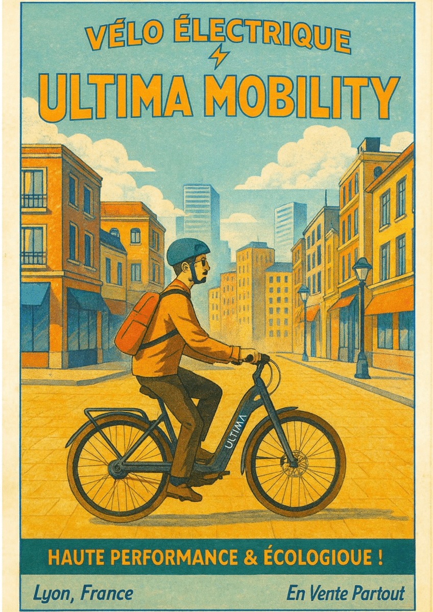 Ultima Mobility, marque de vélos électriques inspirée du constructeur motos français Ultima