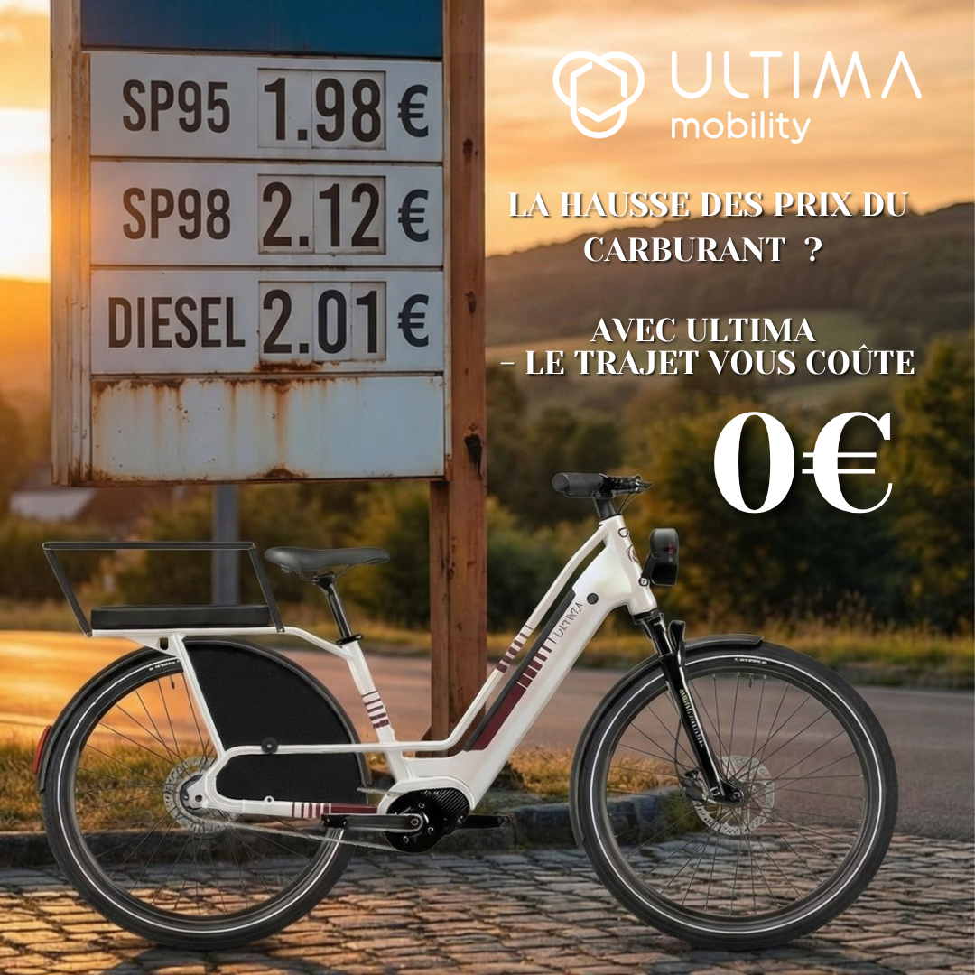 Prix du carburant contre le vélo électrique
